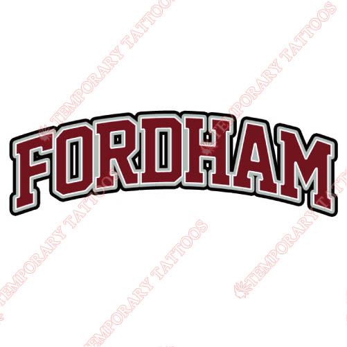 Fordham Rams Customize Temporary Tattoos Stickers NO.4412